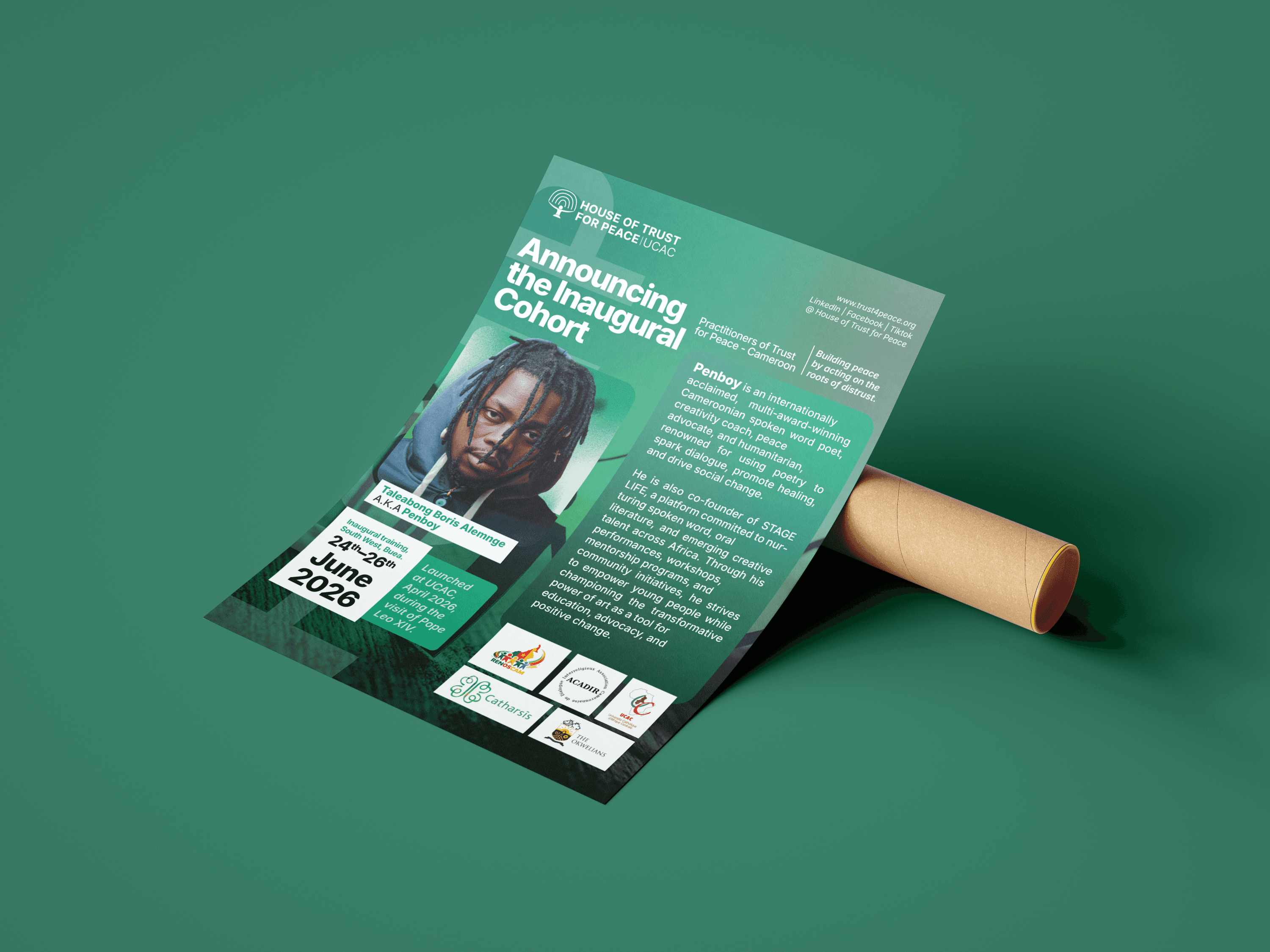House of Trust for Peace: A Visual Identity for Cameroon's Inaugural Practitioner Training Program — gallery image 1